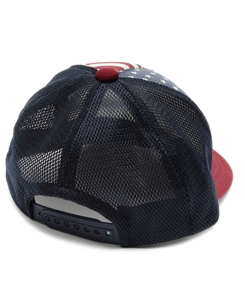 JOEY HYSTERIC(ジョーイヒステリック)の「FLAG WOMAN pt メッシュキャップ(キャップ・キッズ・トリコロール・LARGE/MEDIUM)」の3枚目の写真