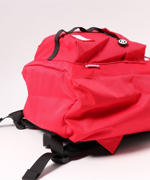 MARVEL（マーベル）の「【FILA MARVEL/フィラマーベル】FILA MARVEL コラボ ロゴテープ リュック（バックパック/リュック・レディース・ホワイト/ブラック/パープル/レッド・FREE）」の6枚目の写真