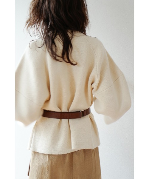 CLANE（クラネ）の「クラネ CLANE / スクエアスリーブ ニットトップス