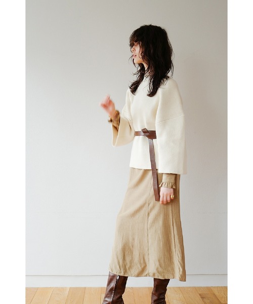 CLANE（クラネ）の「クラネ CLANE / スクエアスリーブ ニットトップス