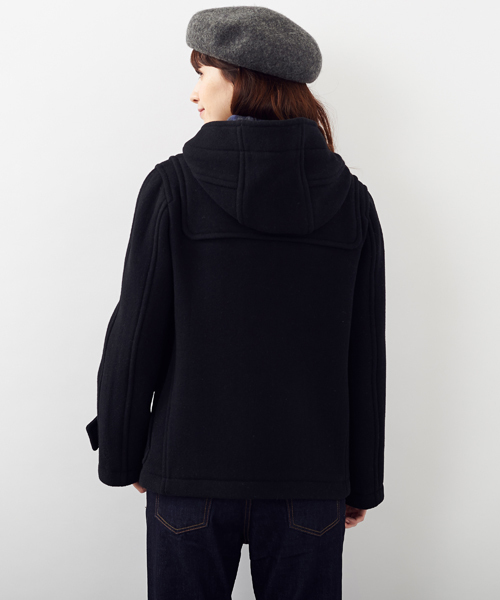 Another Edition（アナザーエディション）の「AE W-FACE SHORT DFL（ダッフルコート・レディース・オフホワイト/ブラック/ベージュ・MEDIUM/SMALL）」の6枚目の写真