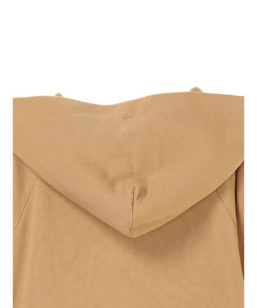 AMERICAN HOLIC（アメリカンホリック）の「フード付きハーフＺＩＰ裏毛フードパーカー　＊（パーカー・レディース・アイボリー/チャコールグレー/ベージュ・MEDIUM/LARGE）」の17枚目の写真