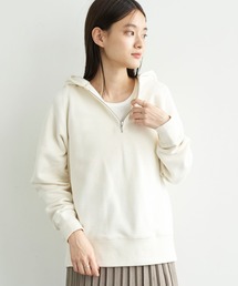 AMERICAN HOLIC | 【2020SS】フード付きハーフＺＩＰ裏毛フードパーカー　＊(パーカー)