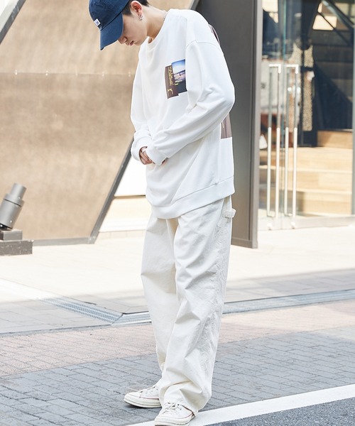 まさとdazhangfu2013｛L｝専用ページ Mark Gonzales/マークゴンザレス MONO-MART別注 背面プリント