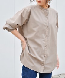 Ambre Neige | バンドカラーシャツ／【WEB/EC限商品定商品】(シャツ/ブラウス)