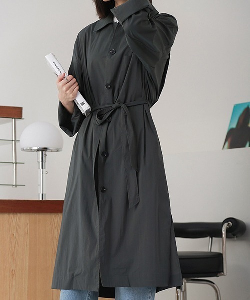 Chuclla ステンカラー ワンピースコート Chw1115 ステンカラーコート Chuclla チュクラ のファッション通販 Zozotown