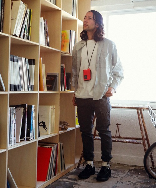 BAYFLOW(ベイフロー)の「USAコットングラフィックS/S TEE(Tシャツ/カットソー・メンズ・ホワイト/ネイビー/オレンジ/ライトグリーン・SMALL/MEDIUM/LARGE)」の7枚目の写真