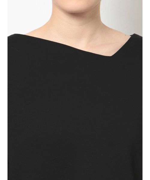 dazzlin（ダズリン）の「サイドネックボリュームトップス（Tシャツ/カットソー・レディース・ブラック/オフホワイト/モカ・FREE）」の15枚目の写真