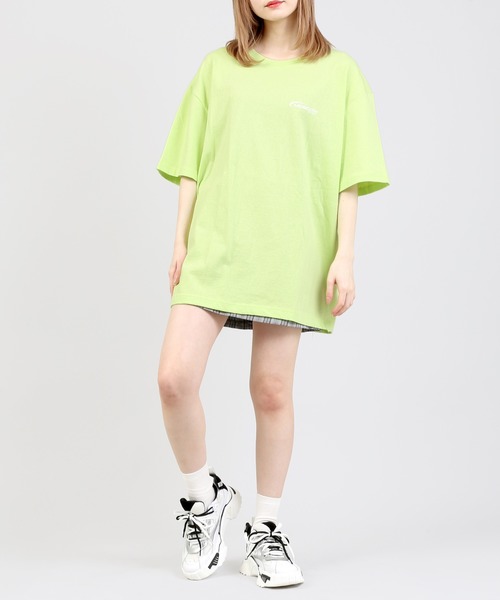 DING（ディング）の「DING/MOSCOW Tシャツ（Tシャツ/カットソー・レディース・ライム/ホワイト/ブラック・FREE）」の5枚目の写真