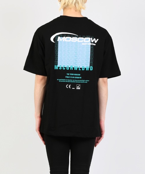 DING（ディング）の「DING/MOSCOW Tシャツ（Tシャツ/カットソー・レディース・ライム/ホワイト/ブラック・FREE）」の9枚目の写真