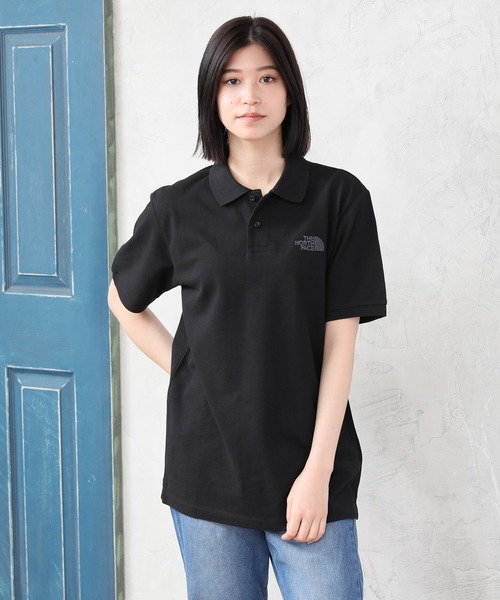 THE NORTH FACE(ザノースフェイス)の「【THE NORTH FACE/ザノースフェイス】Polo Piquet/ポロシャツ(ポロシャツ・メンズ・ブラック/ネイビー/ブラック系その他/ホワイト/ネイビー系1/オリーブ・S/M/L/XL)」の14枚目の写真