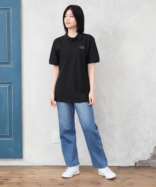 THE NORTH FACE(ザノースフェイス)の「【THE NORTH FACE/ザノースフェイス】Polo Piquet/ポロシャツ(ポロシャツ・メンズ・ブラック/ネイビー/ブラック系その他/ホワイト/ネイビー系1/オリーブ・S/M/L/XL)」の9枚目の写真