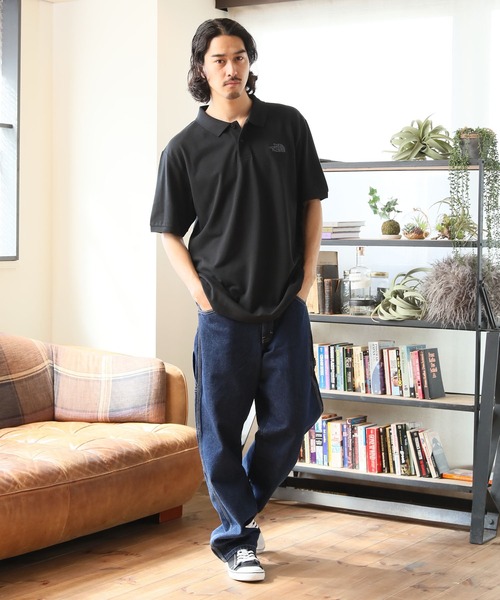 THE NORTH FACE(ザノースフェイス)の「【THE NORTH FACE/ザノースフェイス】Polo Piquet/ポロシャツ(ポロシャツ・メンズ・ブラック/ネイビー/ブラック系その他/ホワイト/ネイビー系1/オリーブ・S/M/L/XL)」の18枚目の写真