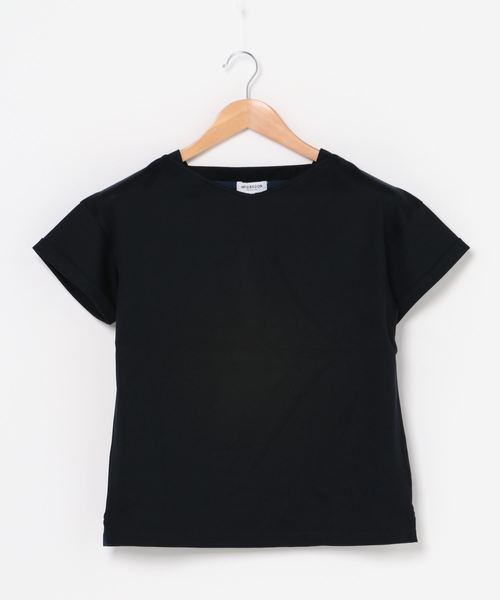 McGREGOR（マックレガー）の「ニット風VネックTシャツ（Tシャツ/カットソー・レディース・ネイビー/オレンジ/アイボリー・L/M）」の5枚目の写真