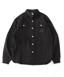 ストレッチ変形ツイルシャツJKT