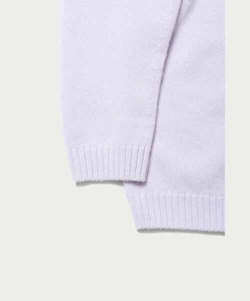 BEAUTY&YOUTH UNITED ARROWS（ビューティーアンドユースユナイテッドアローズ）の「BY スーパージーロン ウール ニット（ニット/セーター・メンズ・グレー/ナチュラル/ネイビー/ライラック・S/M/L/XL）」の21枚目の写真