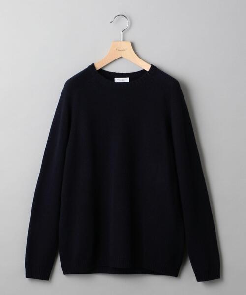 BEAUTY&YOUTH UNITED ARROWS（ビューティーアンドユースユナイテッドアローズ）の「BY スーパージーロン ウール ニット（ニット/セーター・メンズ・グレー/ナチュラル/ネイビー/ライラック・S/M/L/XL）」の16枚目の写真