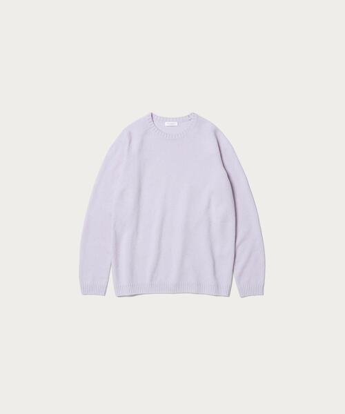 BEAUTY&YOUTH UNITED ARROWS（ビューティーアンドユースユナイテッドアローズ）の「BY スーパージーロン ウール ニット（ニット/セーター・メンズ・グレー/ナチュラル/ネイビー/ライラック・S/M/L/XL）」の14枚目の写真