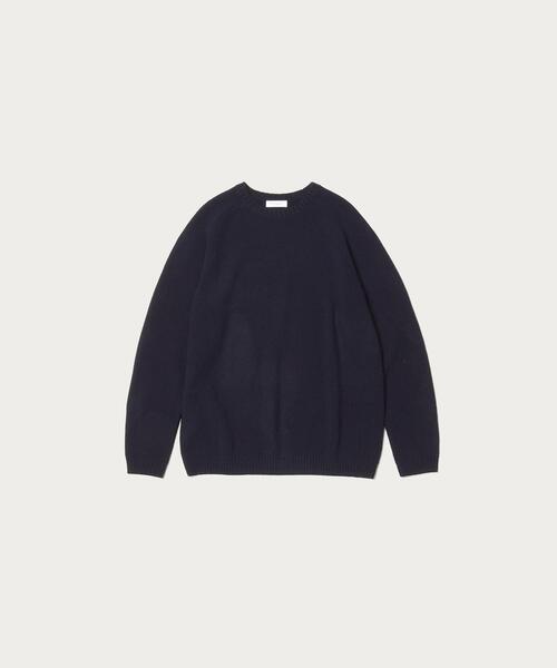 BEAUTY&YOUTH UNITED ARROWS（ビューティーアンドユースユナイテッドアローズ）の「BY スーパージーロン ウール ニット（ニット/セーター・メンズ・グレー/ナチュラル/ネイビー/ライラック・S/M/L/XL）」の13枚目の写真