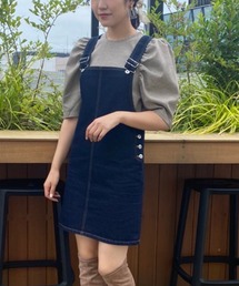 one after another NICE CLAUP | ミニジャンパースカート(ジャンパースカート)