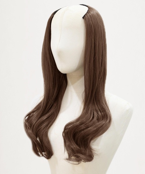 キューブウィッグ ロング 毛先カールロング ウィッグ Lineastoria リネアストリア のファッション 総手植え