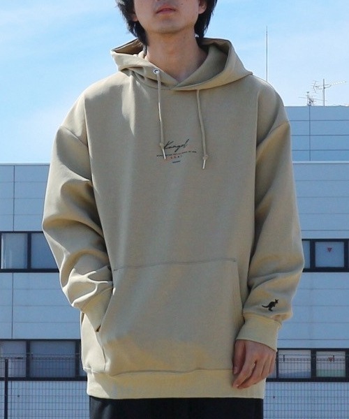 KANGOL(カンゴール)の「【KANGOL/カンゴール】別注テックパーカー/894265(パーカー・メンズ・ホワイト/ブラック/キャメル/ライトブルー・MEDIUM/LARGE)」の4枚目の写真