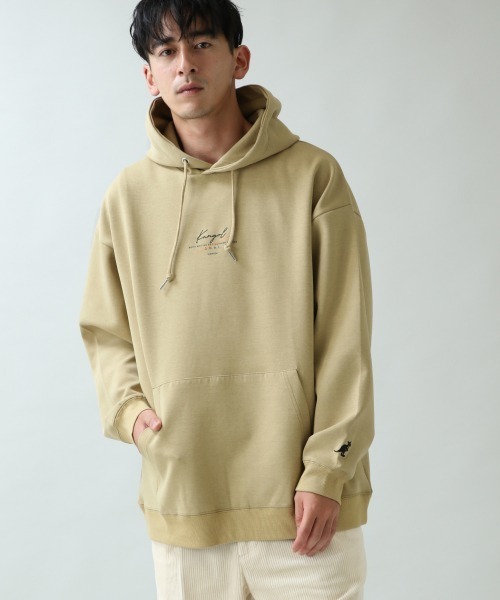 KANGOL(カンゴール)の「【KANGOL/カンゴール】別注テックパーカー/894265(パーカー・メンズ・ホワイト/ブラック/キャメル/ライトブルー・MEDIUM/LARGE)」の13枚目の写真