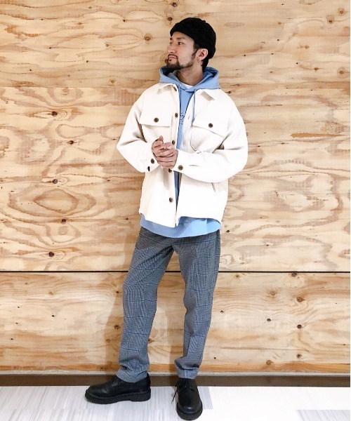 KANGOL(カンゴール)の「【KANGOL/カンゴール】別注テックパーカー/894265(パーカー・メンズ・ホワイト/ブラック/キャメル/ライトブルー・MEDIUM/LARGE)」の16枚目の写真