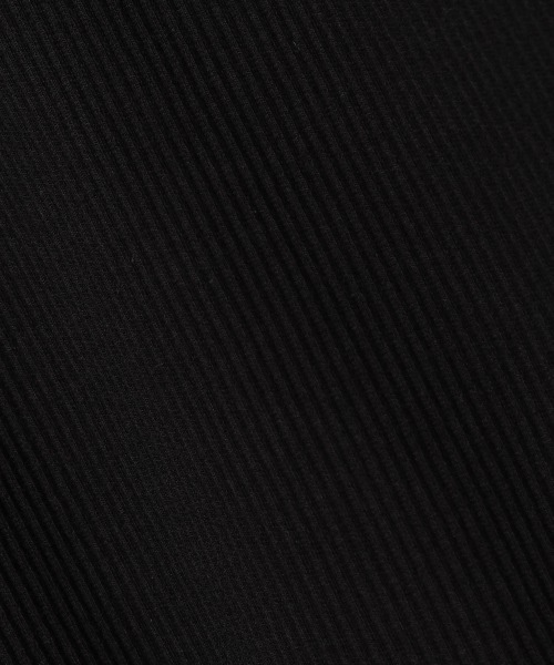 PAGEBOY（ページボーイ）の「リブハイネックロングスリーブ（Tシャツ/カットソー・レディース・ブラック/ダークブラウン/オフホワイト・FREE）」の12枚目の写真