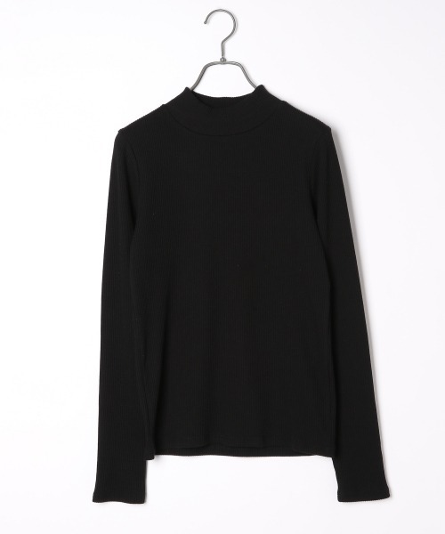 PAGEBOY（ページボーイ）の「リブハイネックロングスリーブ（Tシャツ/カットソー・レディース・ブラック/ダークブラウン/オフホワイト・FREE）」の18枚目の写真