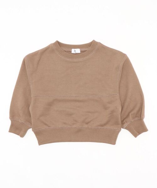 ＆yam（アンドヤム）の「スウェード裏毛PO（スウェット・キッズ・パープル/ブラウン/ベージュ/オレンジ・130/160/150/100/140/120/110）」の20枚目の写真