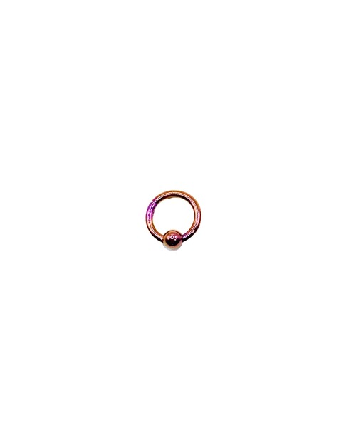 MORPH(モルフ)の「MORPH モルフ CBR クリッカー ボディーピアス 16ゲージ 6mm~10mm(ピアス(片耳用)・レディース・ピンク・10/6/8)」の3枚目の写真