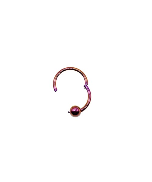 MORPH(モルフ)の「MORPH モルフ CBR クリッカー ボディーピアス 16ゲージ 6mm~10mm(ピアス(片耳用)・レディース・ピンク・10/6/8)」の6枚目の写真