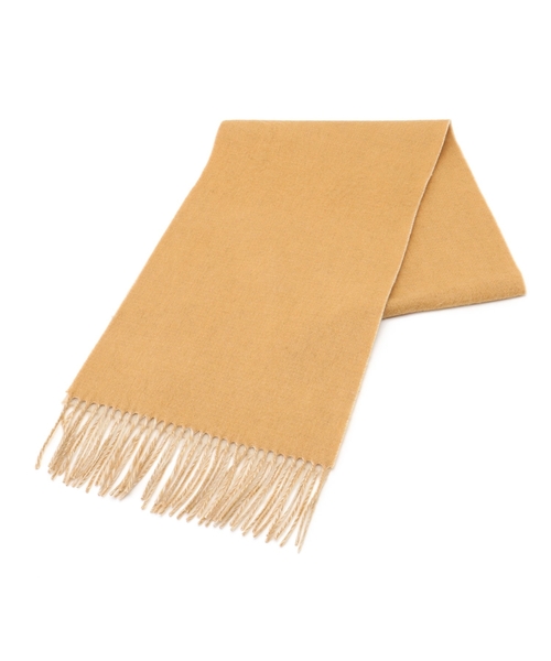 tk.TAKEO KIKUCHI（ティーケータケオキクチ）の「【WEB限定】カシミヤ混マフラー（ストール/ショール・メンズ・オフホワイト/ライトベージュ/ブラック/グレー・00）」の6枚目の写真