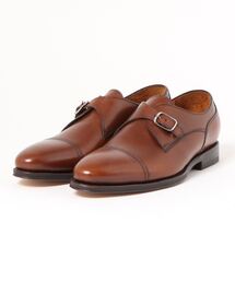 Jalan Sriwijaya/98845/CALF/CUOIO/LEATHER SOLE/シングルモンクストラップ