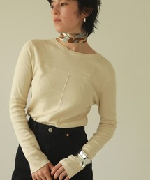 TODAYFUL | シルクネップロングTシャツ(Tシャツ/カットソー)
