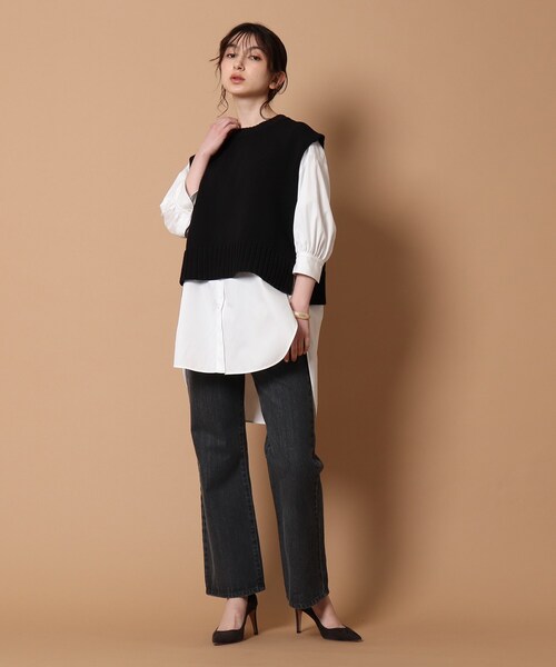 DRESSTERIOR（ドレステリア）の「◇クロップドニットベスト
