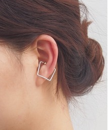 mille blanc（ミルブラン）の「バイカラーイヤーカフ 日本製 ニッケルフリー（イヤーカフ）」