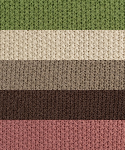 ANDJ(アンドジェイ)の「2WAY鹿の子編みスリットニットベスト(ベスト・レディース・ブラウン/ピンク/グリーン/モカ/ライトベージュ/グリーン系その他/ブラック・M)」の18枚目の写真