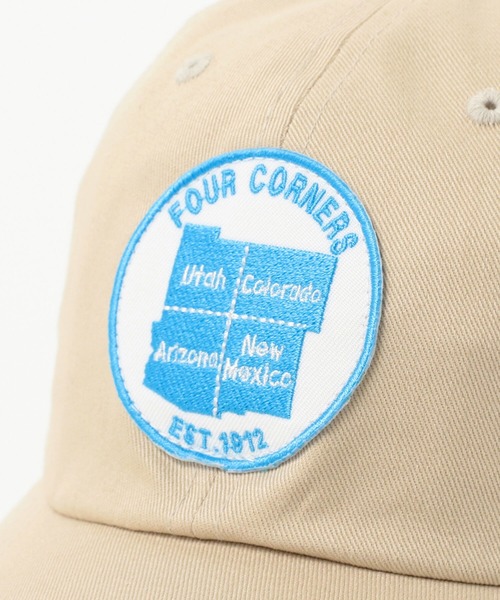 BEAMS BOY（ビームスボーイ）の「YUPOONG × BEAMS BOY / ワッペン キャップ（キャップ・レディース・ベージュ/ダークグリーン・ONE SIZE）」の8枚目の写真