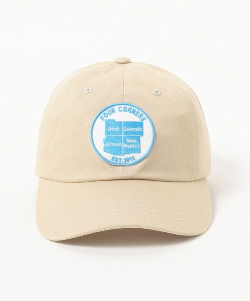 BEAMS BOY（ビームスボーイ）の「YUPOONG × BEAMS BOY / ワッペン キャップ（キャップ・レディース・ベージュ/ダークグリーン・ONE SIZE）」の9枚目の写真