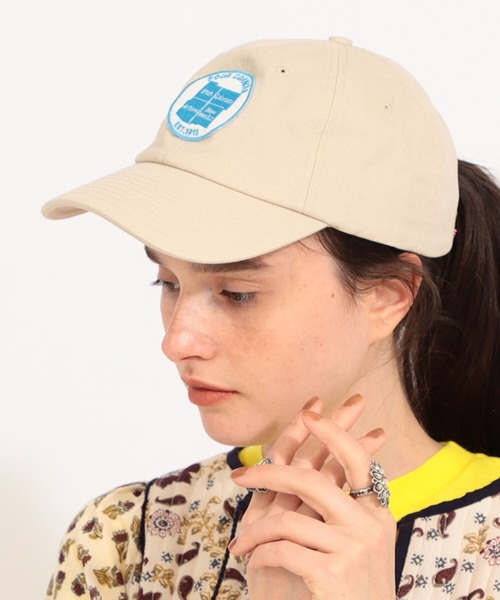 BEAMS BOY（ビームスボーイ）の「YUPOONG × BEAMS BOY / ワッペン キャップ（キャップ・レディース・ベージュ/ダークグリーン・ONE SIZE）」の21枚目の写真