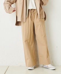 PUAL CE CIN | コットンナイロンワイドパンツ(その他パンツ)