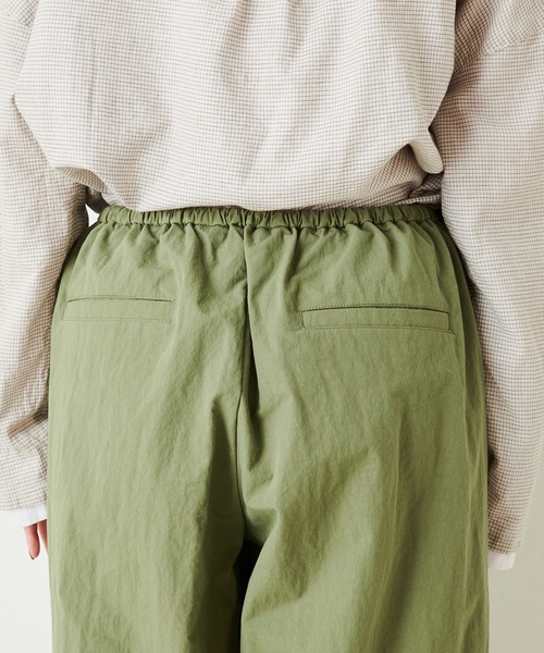 PUAL CE CIN(ピュアルセシン)の「コットンナイロンワイドパンツ(その他パンツ・レディース・ベージュ/カーキ・FREE)」の20枚目の写真