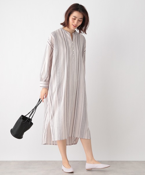 LEPSIM（レプシィム）の「カフタンアソートロングワンピース　929182（ワンピース・レディース・チャコールグレー/ブラック/レッド・FREE）」の17枚目の写真