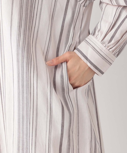 LEPSIM（レプシィム）の「カフタンアソートロングワンピース　929182（ワンピース・レディース・チャコールグレー/ブラック/レッド・FREE）」の5枚目の写真