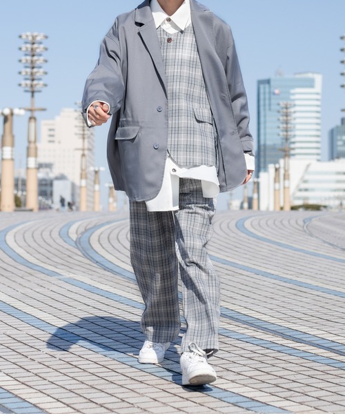 kutir（クティール）の「チェックパンツセットアップ（その他パンツ・メンズ・ライトグレー/ベージュ/ダークブラウン・SMALL/MEDIUM/LARGE）」の16枚目の写真