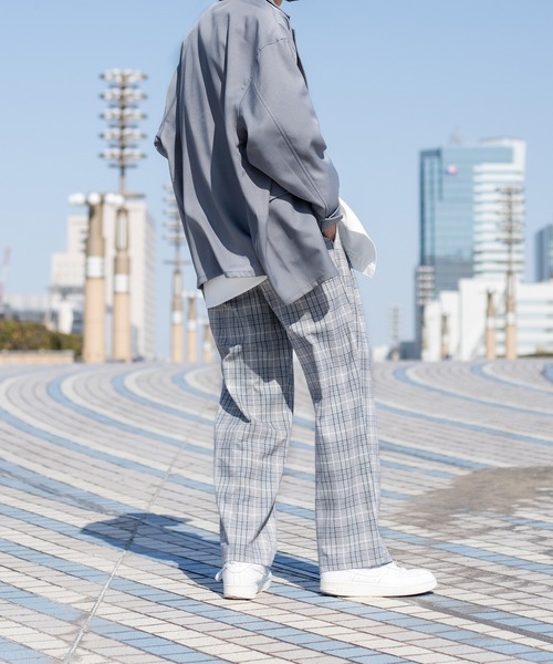 kutir（クティール）の「チェックパンツセットアップ（その他パンツ・メンズ・ライトグレー/ベージュ/ダークブラウン・SMALL/MEDIUM/LARGE）」の4枚目の写真