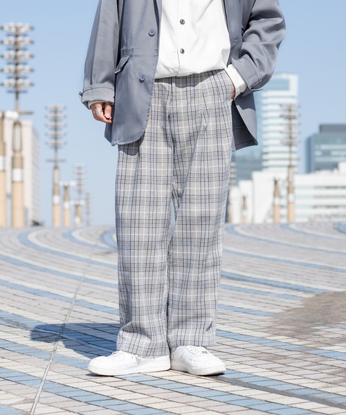 kutir（クティール）の「チェックパンツセットアップ（その他パンツ・メンズ・ライトグレー/ベージュ/ダークブラウン・SMALL/MEDIUM/LARGE）」の12枚目の写真