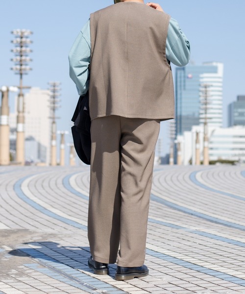 kutir（クティール）の「チェックパンツセットアップ（その他パンツ・メンズ・ライトグレー/ベージュ/ダークブラウン・SMALL/MEDIUM/LARGE）」の11枚目の写真